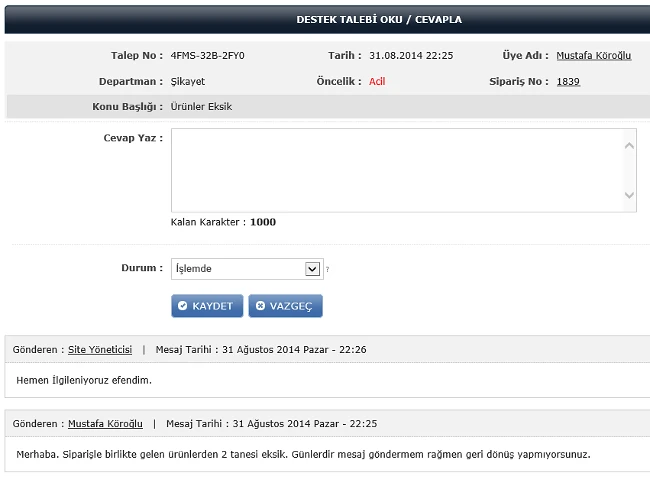 Destek Sistemi Görsel 3