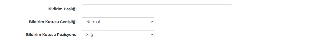 Gelişmiş Popup ve Bildirim Modülü Görsel 2