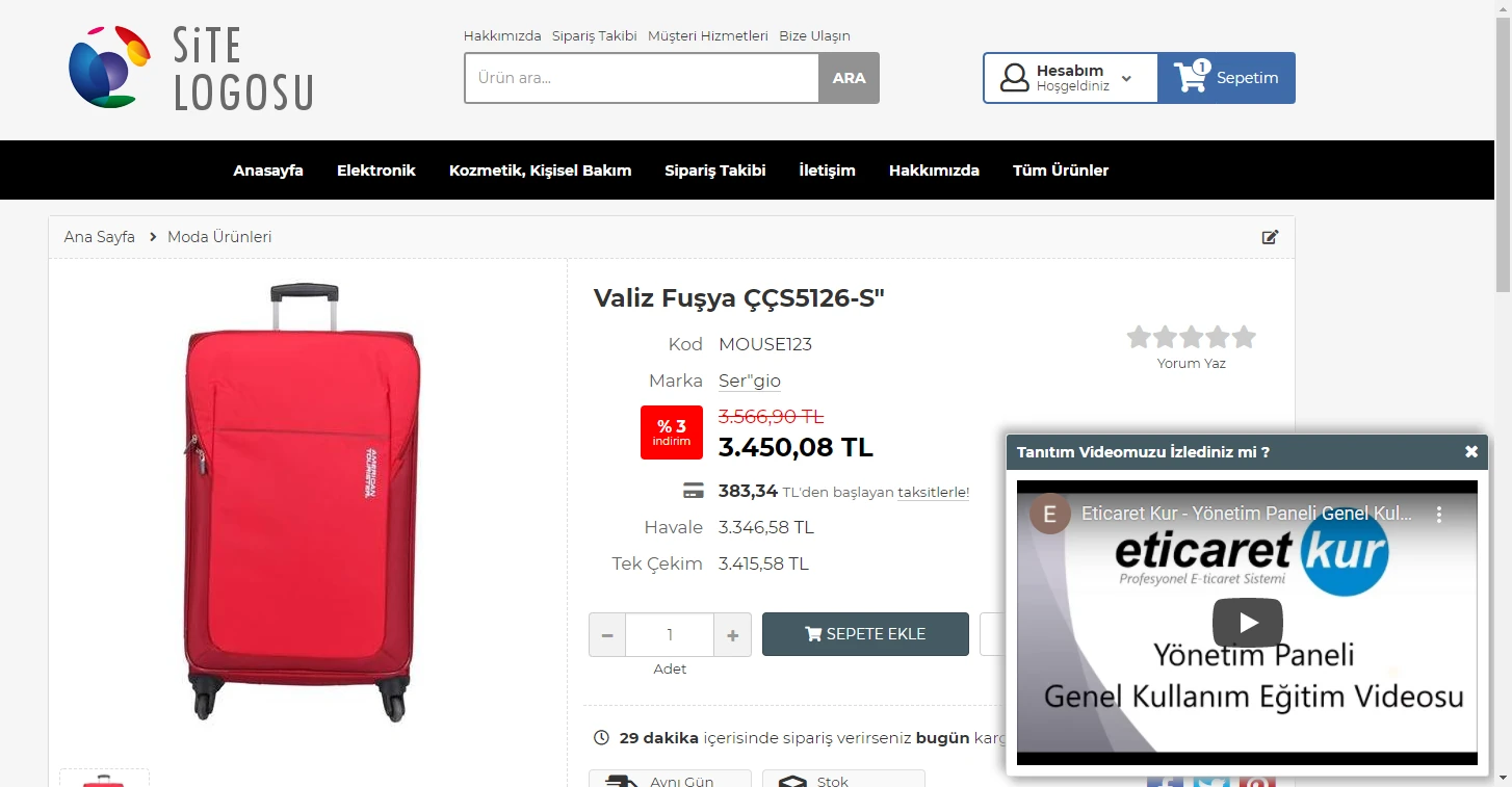 Gelişmiş Popup ve Bildirim Modülü Görsel 5