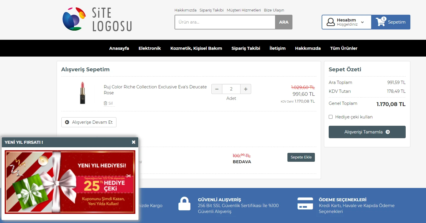 Gelişmiş Popup ve Bildirim Modülü Görsel 6