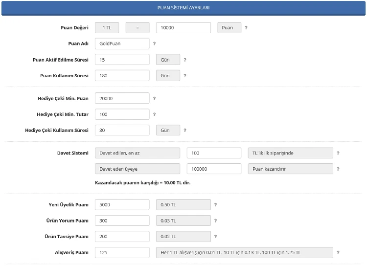 Hediye Çeki Puan Görsel 1