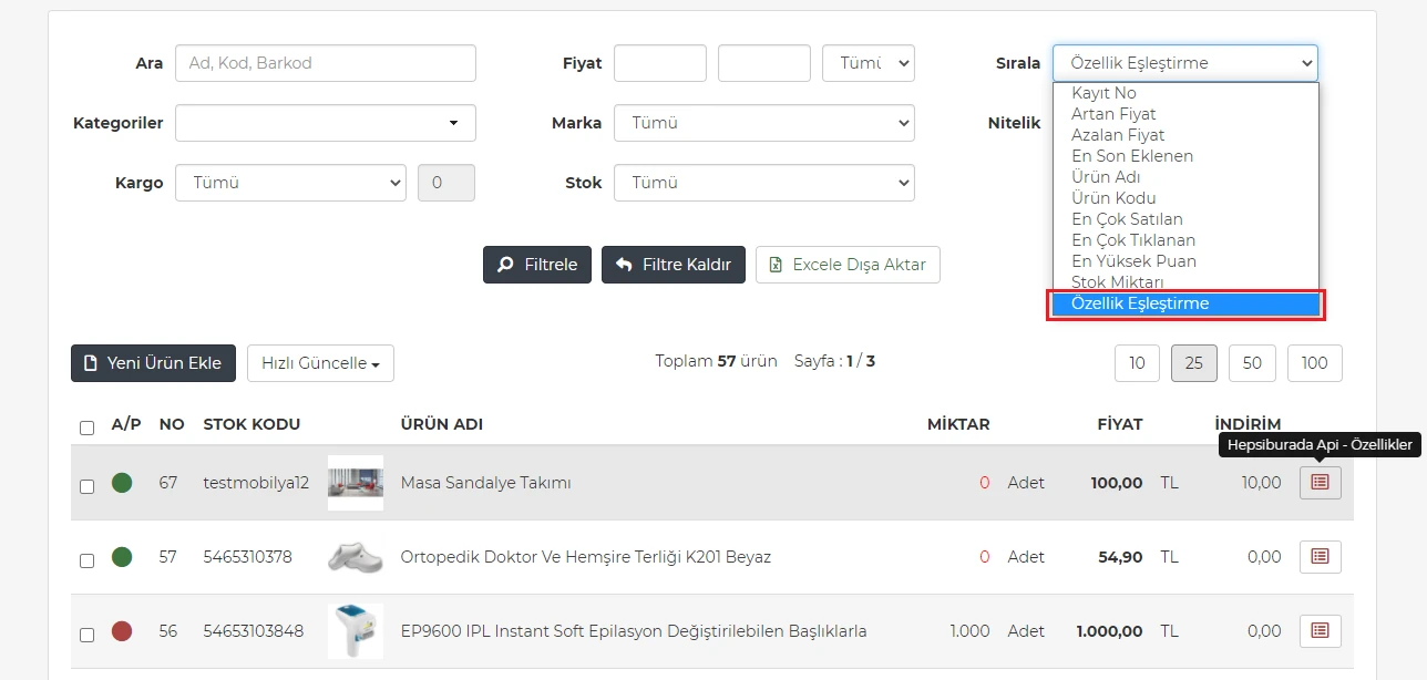 Hepsiburada Api Entegrasyonu Görsel 4