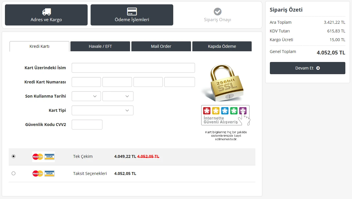 Sipariş Sayfası Görsel 2