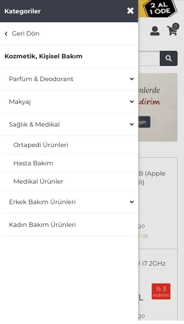 Yeni Mobil Menü görsel 4